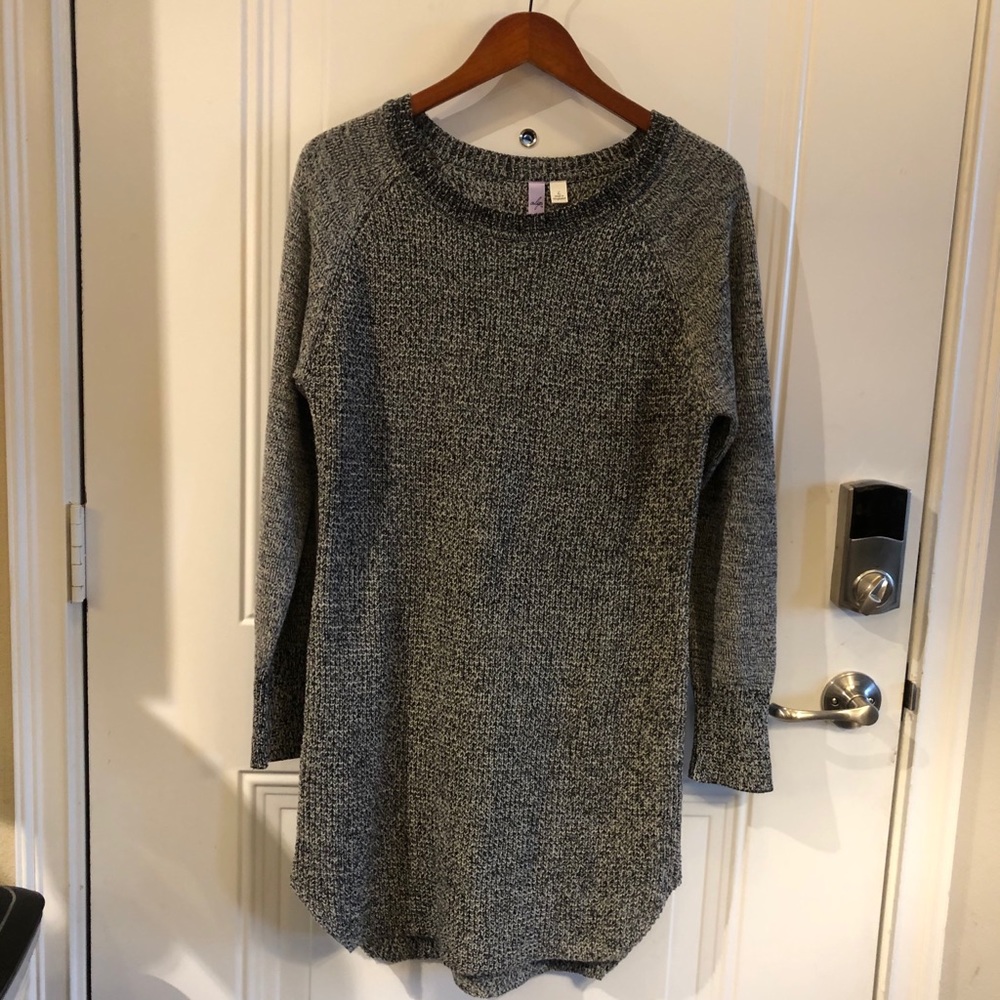 Gray Sweater Dress